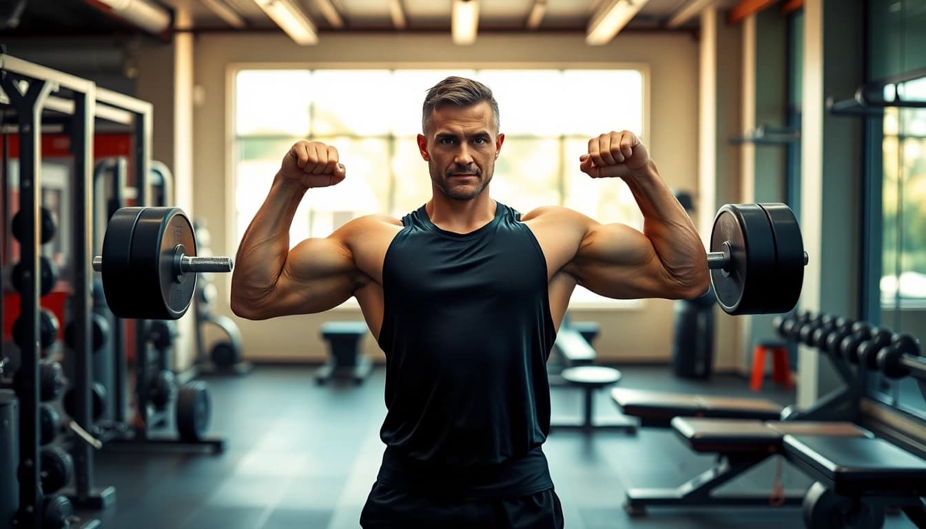Maxibal Nandrolone Testosterone training routine for muscle enhancement.