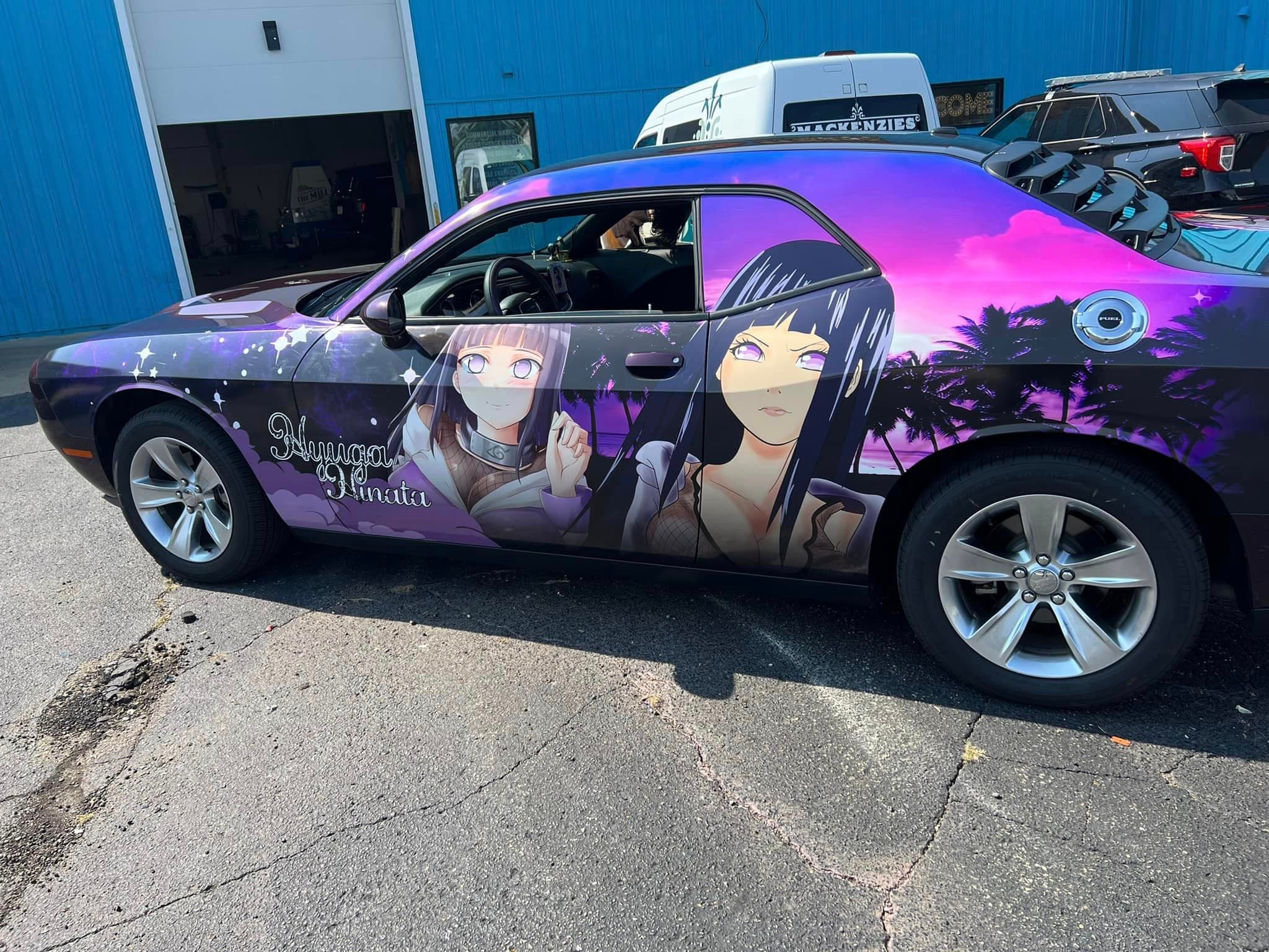 Erleben Sie den Trend: anime folierung auto für echte Fans